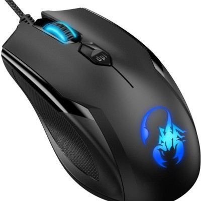 Mouse Gamer Genius Ammox X1-600 - Alámbrico - 4 Botones - RGB - 31040006400