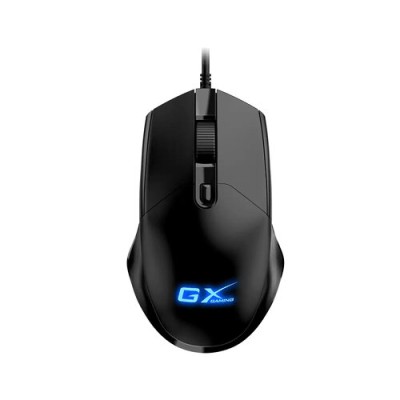 Mouse Ergonómico GX Gaming M300 - USB - 2400 DPI - RGB - Negro - 31040010400