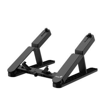 Soporte Plegable para Laptop y Tablet Genius G-Stand M200 - 10" a 17" - 6 Niveles - Negro