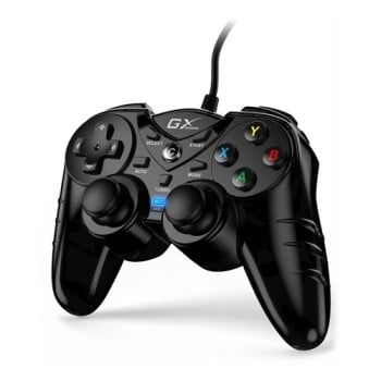 Control Genius Max Fire GX-17UV Alámbrico Gaming Negro - Modelo 31610001400