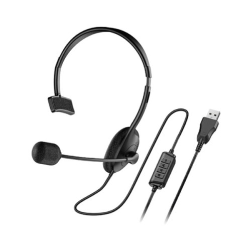 Diadema Genius HS-100U Monoaural con Micrófono USB Negro - 31710027400