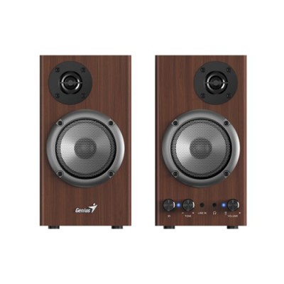 Bocinas Genius SP-HF500B - Alámbrico - 3.5mm - Madera - 31730047401