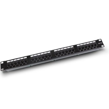 Panel de Parcheo SAXXON P19724N5 - Cat5e - 24 Puertos - P197-24N5