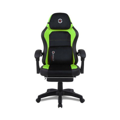 Silla Gamer Getttech GAR-GAOPY-G2-GR - Soporta 120 kg - Negro con Verde - GAR-GAOPY-G2-GR