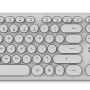 Teclado Getttech Ignite - Alámbrico - USB - Multimedia - Blanco - GTI-28201B