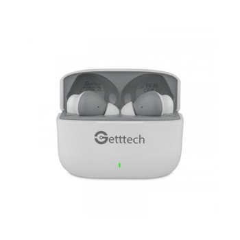 Auriculares Getttech GUE-T8PBL-WG - Inalámbricos - Estuche de Carga - Gris - GUE-T8PBL-WG