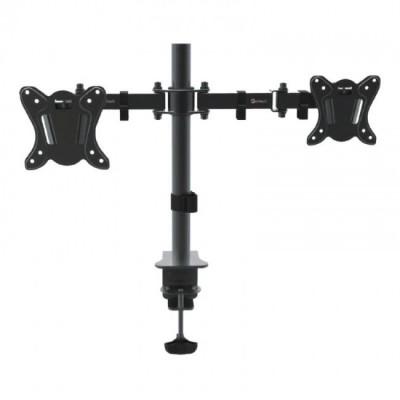 Soporte Doble Getttech TW-1404 - 10" a 30" - Hasta 10 Kg - Negro - TW-1404
