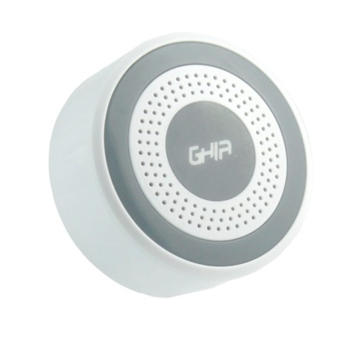 Sirena Inalámbrica GHIA Horus con Wi-Fi y Comandos de Voz Modelo GAL-002