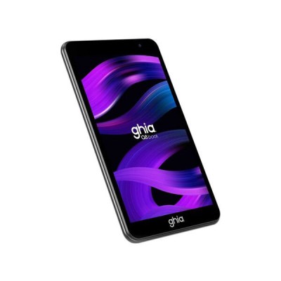 Tablet GHIA a8 Book - 8" - Octa Core - 4GB - 64GB - Cámara 2MP/5MP - Android - Negro con Turquesa - GA8N2N