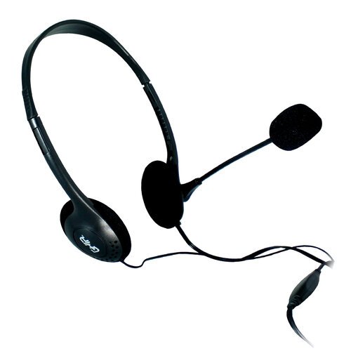 Diadema GHIA GAC-215-K Alámbrica con Micrófono 3.5mm - 100 Piezas
