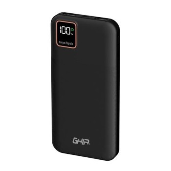 Power Bank GHIA GAC-241 - 10,000 mAh - USB - Negro - GAC-241