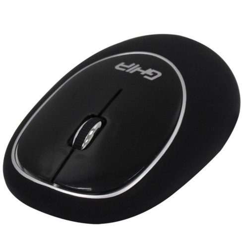 Mouse GHIA GT100NN Inalámbrico USB Negro - 60 Piezas - Modelo GT100NN-K