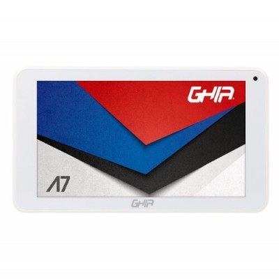 Tablet GHIA A7 GTA7WFWHT - 7" - A50 Quad Core - 1GB - 16GB - Cámara 0.3MP/2MP - Android Go - Blanco - GTA7WFWHT