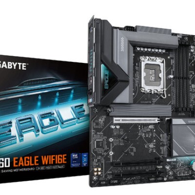Tarjeta Madre Gigabyte B860 EAGLE WIFI6E - Socket LGA 1851 - 4xDDR5 - 5600/6400/9066(O.C)MHz - HDMI - DisplayPort - USB - ATX - B860 EAGLE WIFI6E