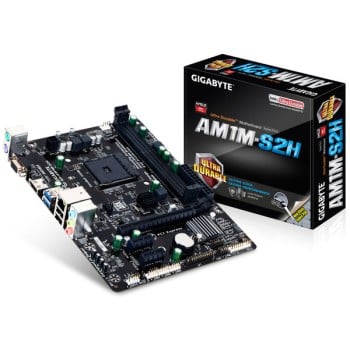 Tarjeta Madre Gigabyte - AM1- 2xDDR3 1600 - VGA/HDMI - 2xUSB3.0 - Micro ATX - GA-AM1M-S2H