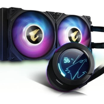 Enfriamiento Líquido Gigabyte AORUS WATERFORCE X 240 - 2 Ventiladores - 800 a 2500 RPM  - GP-AORUS WATERFORCE X 240 Enfriamiento Líquido Gigabyte AORUS WATERFORCE X 240 - 2 Ventiladores - 800 a 2500 RPM  - GP-AORUS WATERFORCE X 240