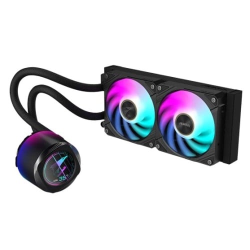 Enfriamiento Líquido Gigabyte AORUS WATERFORCE X II 240 - 2 Ventiladores ARGB - 3000 RPM