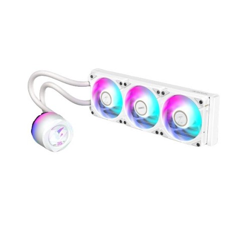 Enfriamiento Líquido Gigabyte WATERFORCE X II 360 ICE - 3 Ventiladores 2500 RPM - Blanco