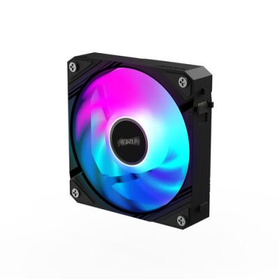 Ventilador Gigabyte AORUS EZ CHAIN FAN 120 - 120mm - 2000RPM - Negro - RGB - GP-ECFAN1201