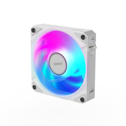Ventilador Gigabyte AORUS EZ CHAIN FAN 120 ICE - 120mm RGB Blanco - 2000RPM - GP-ECFAN1201 ICE
