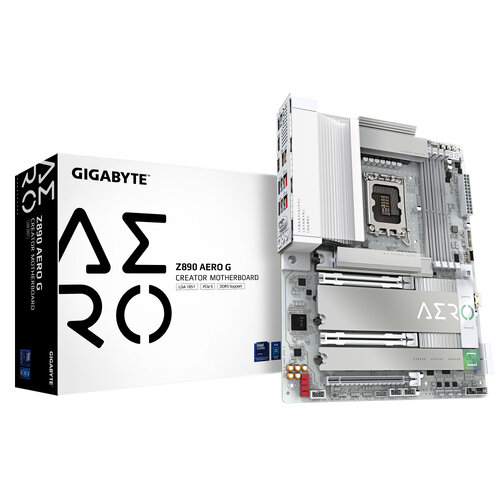 Tarjeta Madre Gigabyte Z890 AERO G - Socket LGA 1851 - DDR5 8800MHz - Wi-Fi 7