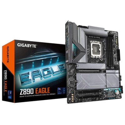 Tarjeta Madre Gigabyte Z890 EAGLE - Socket 1851 - 4x DDR5 - 5600/6400/8800(OC)MHz - DisplayPort - USB - ATX - Z890 EAGLE