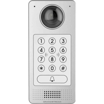 Videoportero Grandstream GDS3710 - Apertura por Código - Teclado Retro-iluminado - Micrófono - Altavoz - Dos Puertas - GDS3710