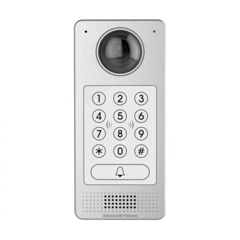 Videoportero Grandstream GDS3710 - Apertura por Código - Teclado Retro-iluminado - Micrófono - Altavoz - Dos Puertas - GDS3710
