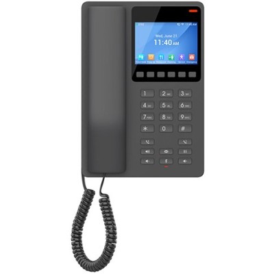 Teléfono IP Grandstream Networks GHP631 - 2 Líneas - 2 SIP - PoE - Negro - GHP631