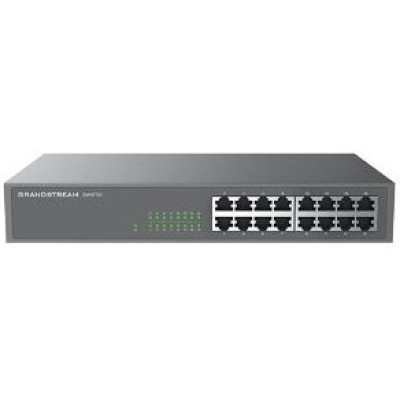 Switch Grandstream Networks GWN7702P - Gigabit Ethernet - 16 Puertos - Soporta 8 PoE+ - No Gestionado - GWN7702P Switch Grandstream Networks GWN7702P - Gigabit Ethernet - 16 Puertos - Soporta 8 PoE+ - No Gestionado - GWN7702P