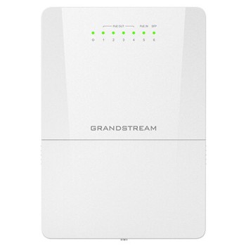 Switch Grandstream Networks GWN7710R - Gigabit Ethernet - 5 Puertos - Soporta 4 PoE - 1 SFP - Gestionado - GWN7710R