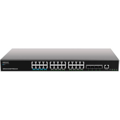 Switch Grandstream Networks GWN7813P - Gigabit Ethernet - 24 Puertos PoE+ - 4 Puertos SFP+ - Administrable - GWN7813P Switch Grandstream Networks GWN7813P - Gigabit Ethernet - 24 Puertos PoE+ - 4 Puertos SFP+ - Administrable - GWN7813P