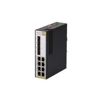Switch H3C IE4300-12P-PWR - Gigabit Ethernet - 8 Puertos PoE - 4 SFP - No Gestionado - 9801A25F
