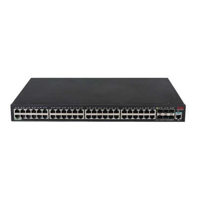 Switch H3C S5170-54S-PWR-EI - Gigabit Ethernet - 48 Puertos PoE+ - 6 SFP+ - Gestionado - 9801A3PS