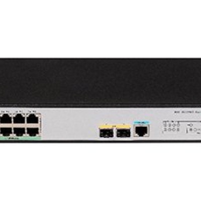 Switch H3C S5120V3-10P-PWR-LI - Gigabit Ethernet - 8 Puertos PoE+ - 2 SFP - Gestionado - 9801A41P