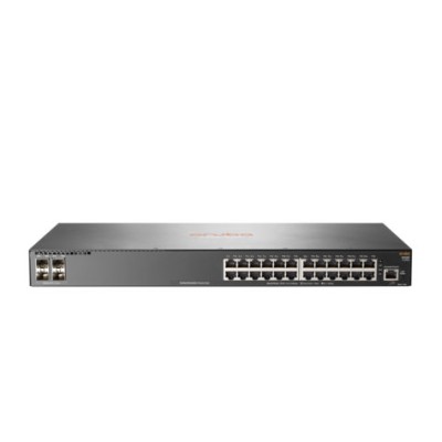 Switch Aruba 2930F - Gigabit Ethernet - 24 Puertos - 4 SFP+ - Gestionado - JL253A