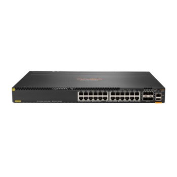 Switch Aruba 6300M - Gigabit Ethernet - 24 Puertos PoE+ - 4 SFP+ - Gestionado - JL662A