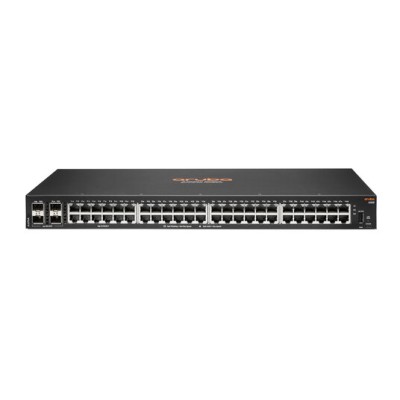 Switch Aruba 6100 - Gigabit Ethernet - 48 Puertos - 4 SFP+ - Gestionado - JL676A