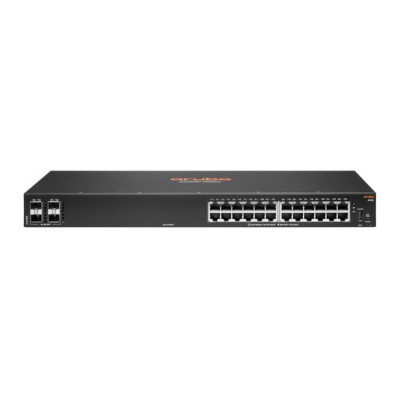 Switch Aruba 6100 - Gigabit Ethernet - 24 Puertos - 4 SFP - Gestionado - JL678A