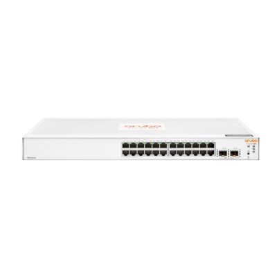 Switch Aruba Instant On 1830 - Gigabit Ethernet - 24 Puertos - 2 SFP - Gestionado - JL812A