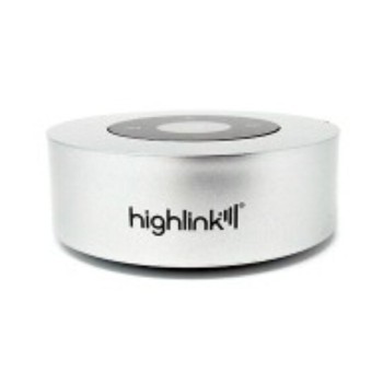 Bocina Highlink Touch Speaker - Inalámbrico - Bluetooth - 3.5mm - Plata - 7500462951511