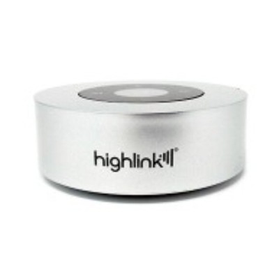 Bocina Highlink Touch Speaker - Inalámbrico - Bluetooth - 3.5mm - Plata - 7500462951511