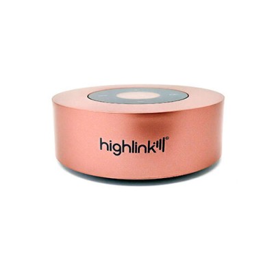 Bocina Highlink Touch Speaker - Inalámbrico - Bluetooth - 3.5mm - Rosa - 7500464196507