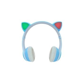Audífonos Highlink CAT HEADPHONES - Inalámbrico - Bluetooth - Azul - CAT HEADPHONES