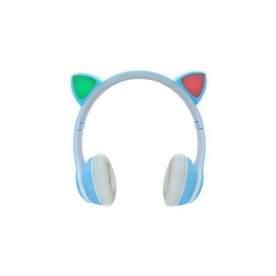 Audífonos Highlink CAT HEADPHONES - Inalámbrico - Bluetooth - Azul - CAT HEADPHONES