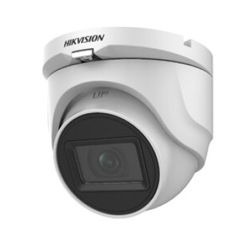 Cámara de Seguridad Hikvision 5MP Torreta Exterior con Visión Nocturna 30M Modelo DS-2CE76H0T-ITMF(C)