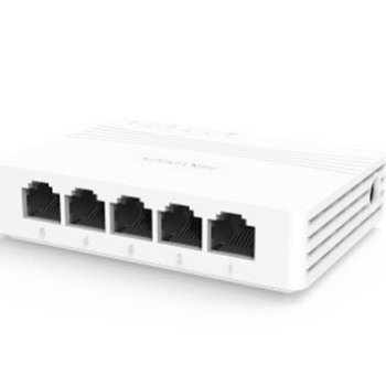 Switch HIKVISION 5 Puertos Gigabit Ethernet No Gestionado Modelo DS-3E0505D-E