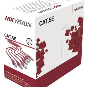 Bobina HIKVISION DS-1LN5E-SW - Cat5e - 305M - 24 AWG - Blanco - DS-1LN5E-SW Bobina HIKVISION DS-1LN5E-SW - Cat5e - 305M - 24 AWG - Blanco - DS-1LN5E-SW