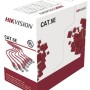Bobina HIKVISION DS-1LN5E-SW - Cat5e - 305M - 24 AWG - Blanco - DS-1LN5E-SW