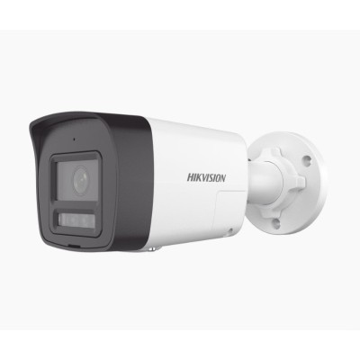 Cámara IP Hikvision DS-2CD1043G2-LIUF/SL - 4MP - Bala - Lente 2.8mm - IR 30M - Ethernet - Micrófono - DS-2CD1043G2-LIUF/SL